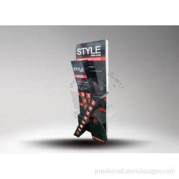 X Fashion Wig Cardboard Advertising Displays / Costume Wig